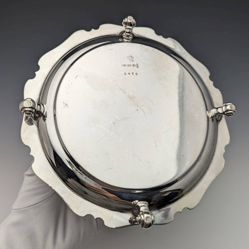 英國古董鍍銀餅乾桶亨利·阿特金斯